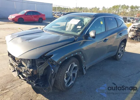 2022 Hyundai Tucson Hybrid Sel Convenience from USA, damaged, VIN KM8JFCA12NU038658